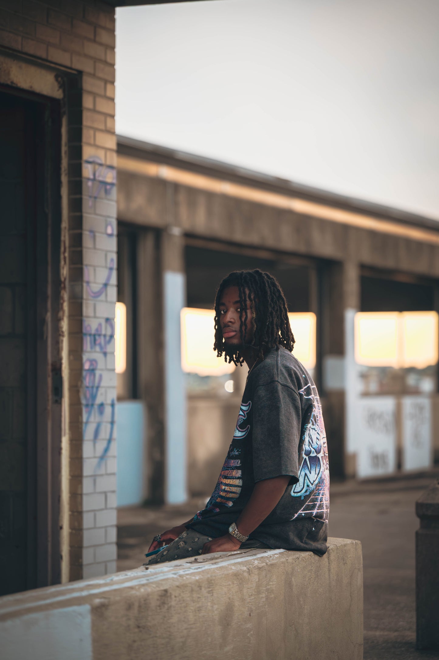 “No action no vision” tee