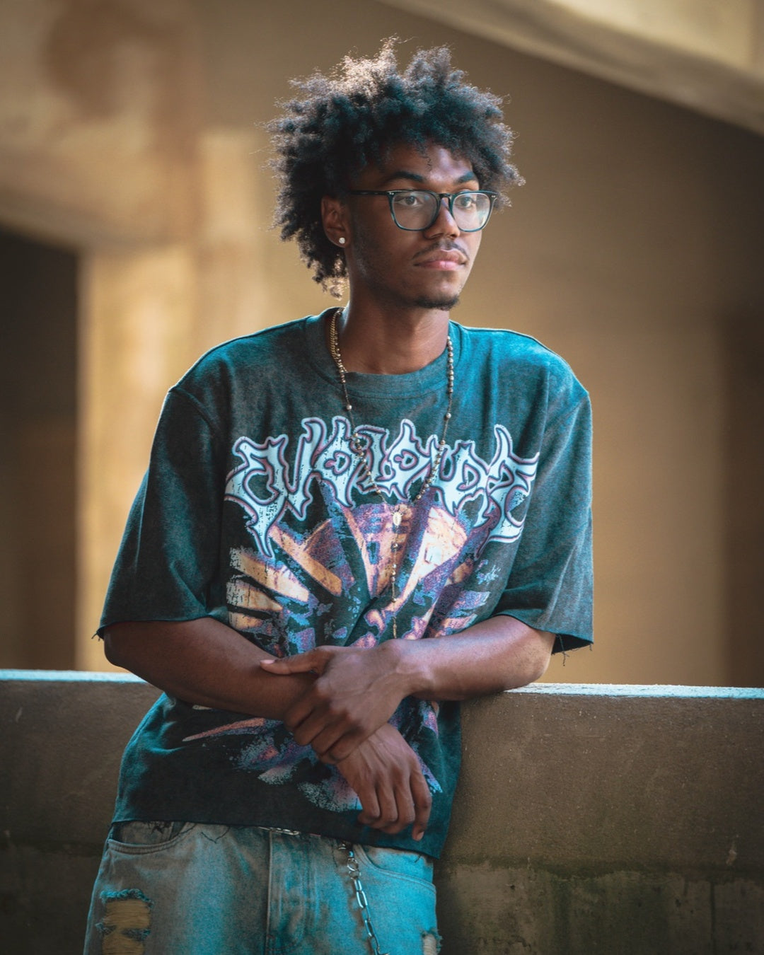 “No action no vision” tee