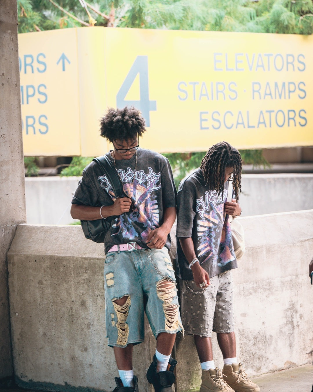 “No action no vision” tee