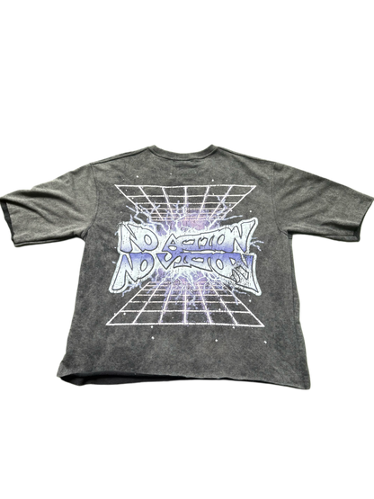 “No action no vision” tee